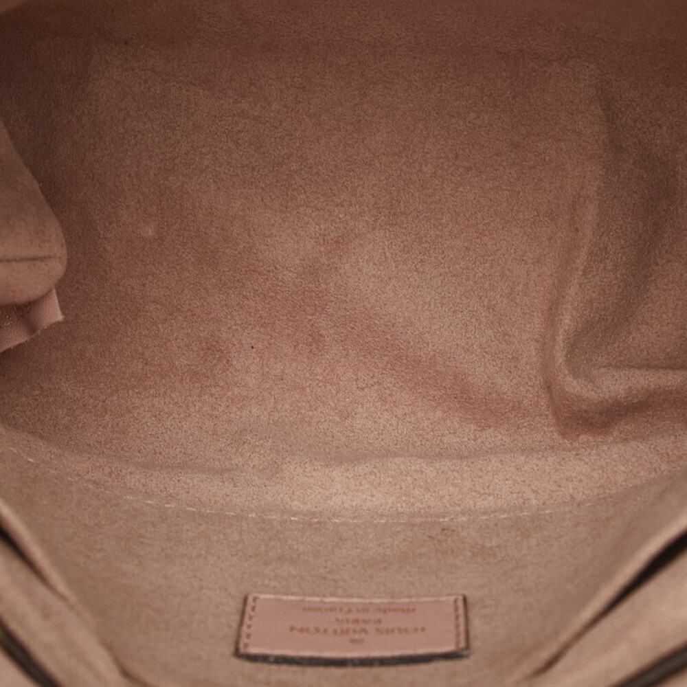 Louis Vuitton Pink Locky Shoulder Leather Monogram Bag Brown Handbag - Picture 9 of 9